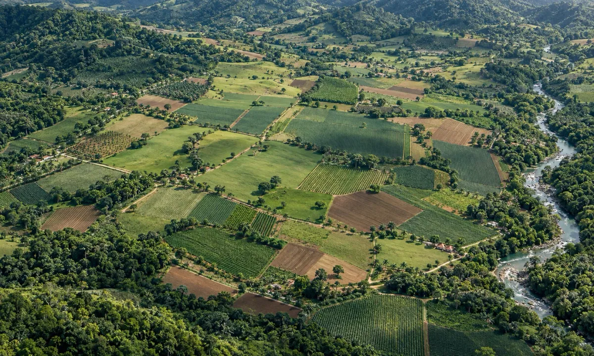 Representación conceptual de capas de información territorial agrícola
